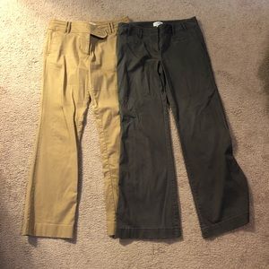 Loft set of chinos